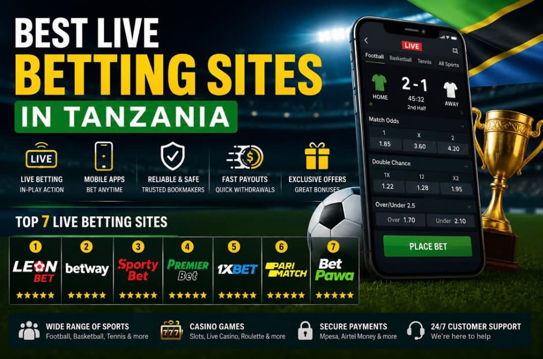 Best Live Betting Sites in Tanzania