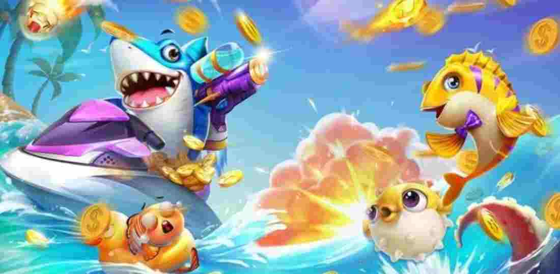 Kingfun fish shooting for interactive arcade adven...
